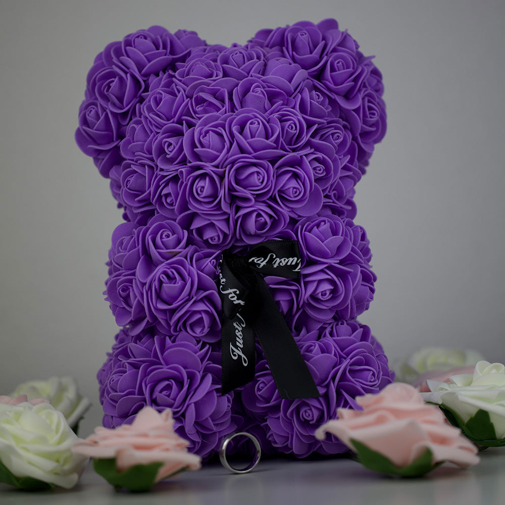 Rosen Teddy -Lila