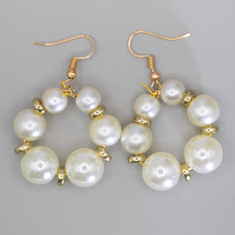 Pure Pearl Hoops – Creolen