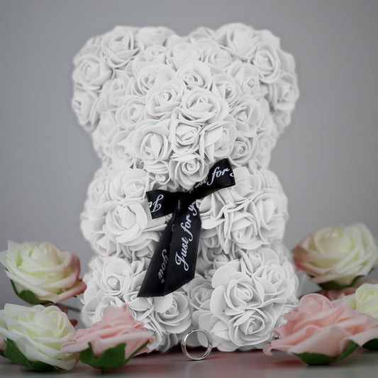 Rosen Teddy -Weiss