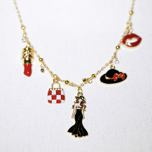 Fashionista Black Glam - Kette