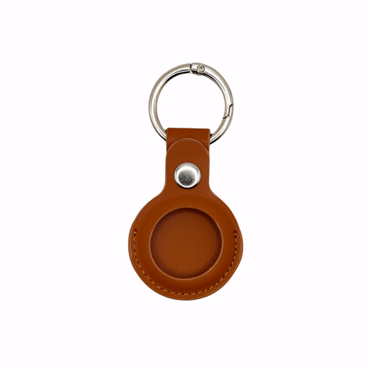 Apple Airtag PU Leder braun