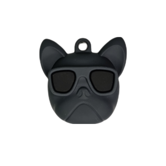 Apple Airtag Hund schwarz