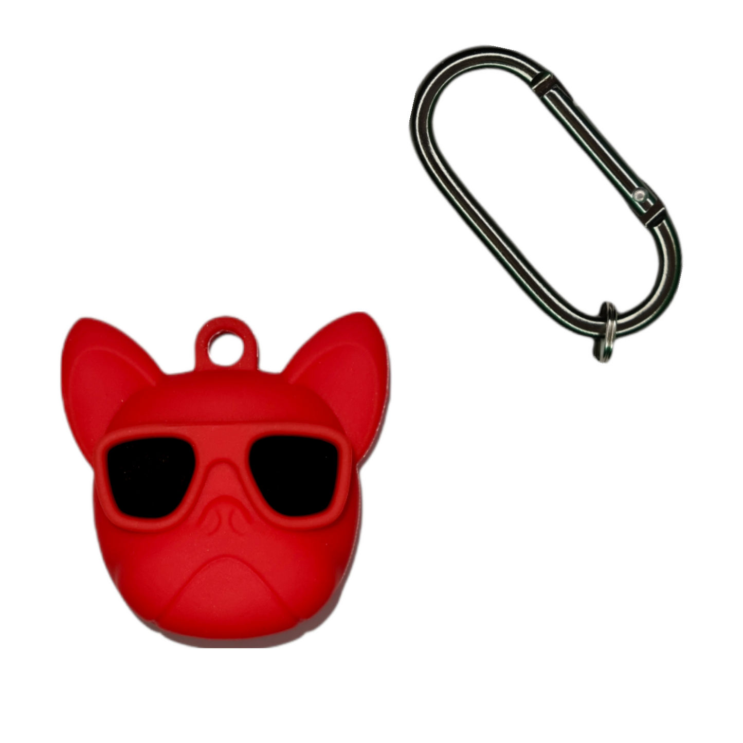 Apple Airtag Hund rot