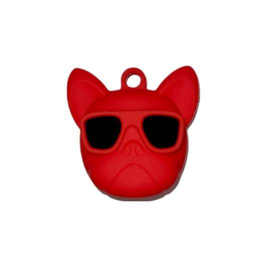 Apple Airtag Hund rot