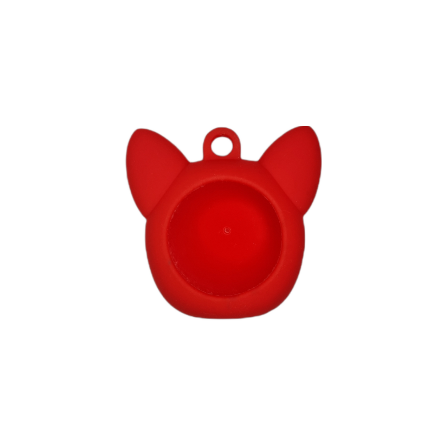 Apple Airtag Hund rot