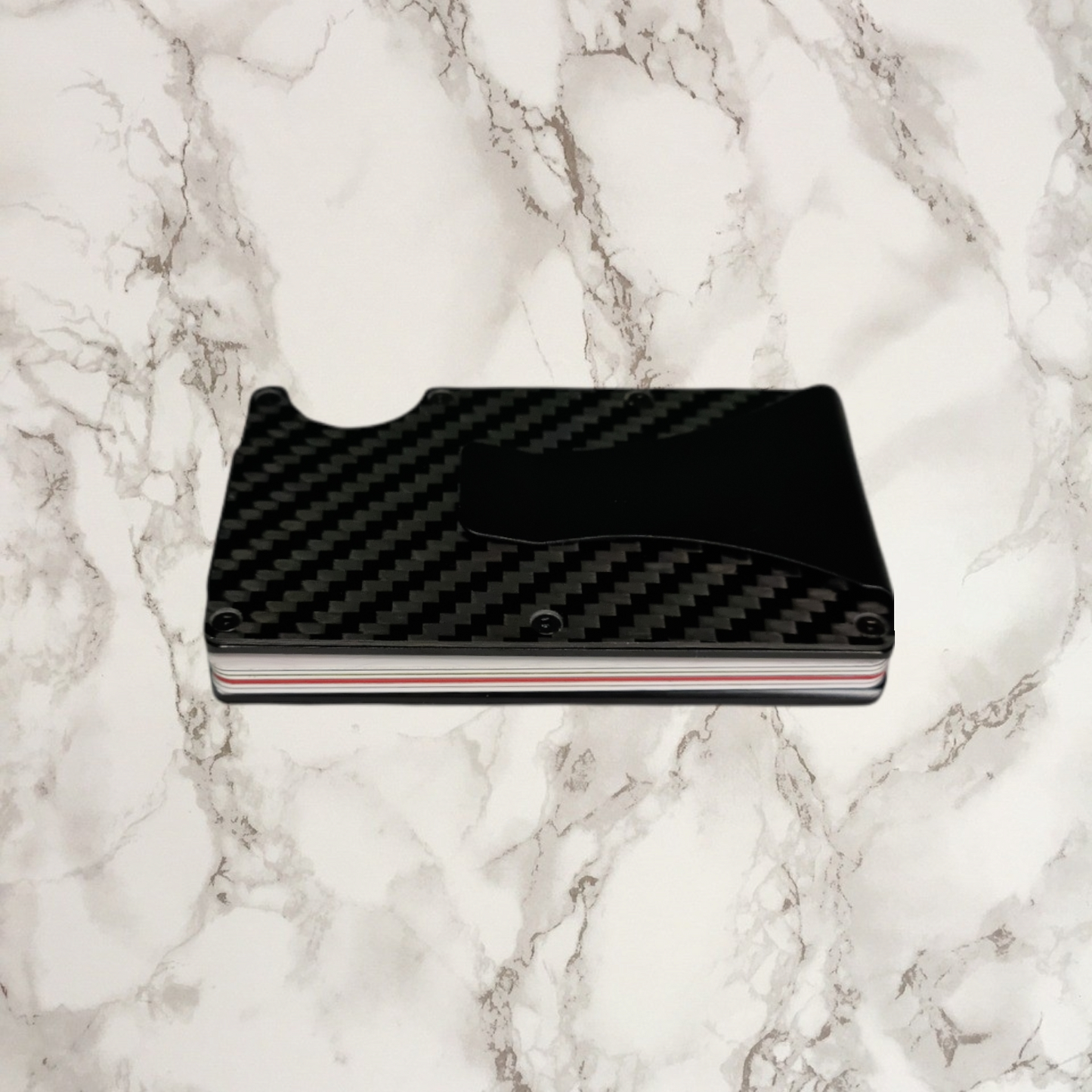 Kartenhalter Carbon style